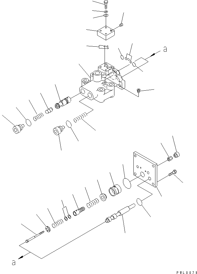 Пластина 17A-40-12251 KOMATSU