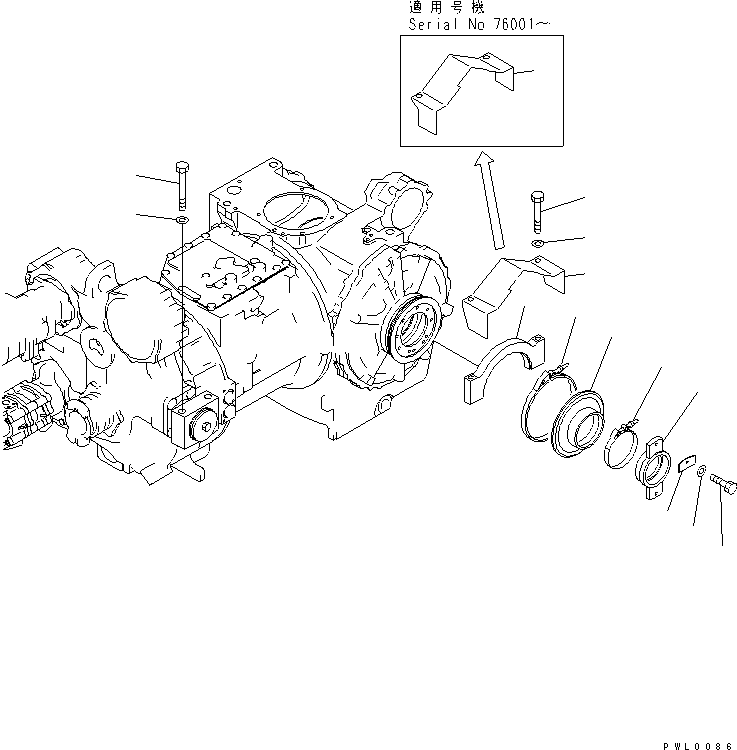 Крышка 17A-21-11381 KOMATSU
