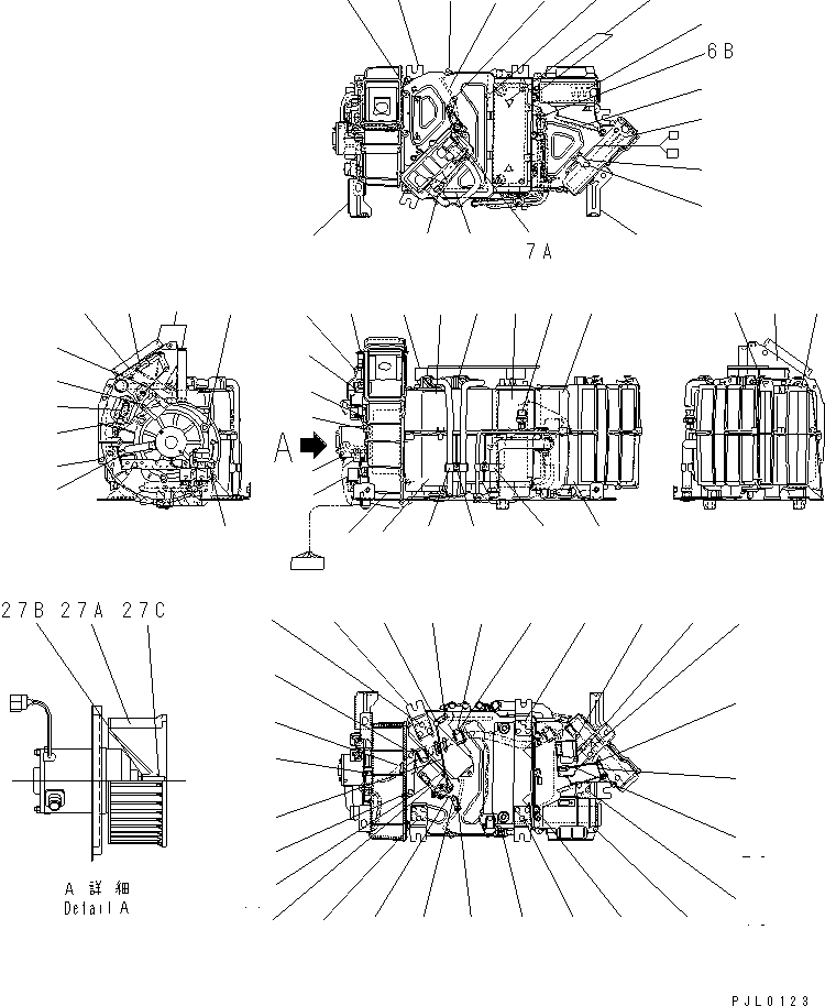узел в сборе 201-979-7673 KOMATSU