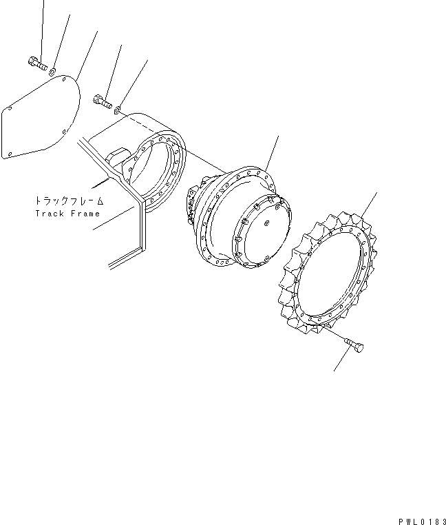 Электродвигатель (22U-60-12510) KOMATSU