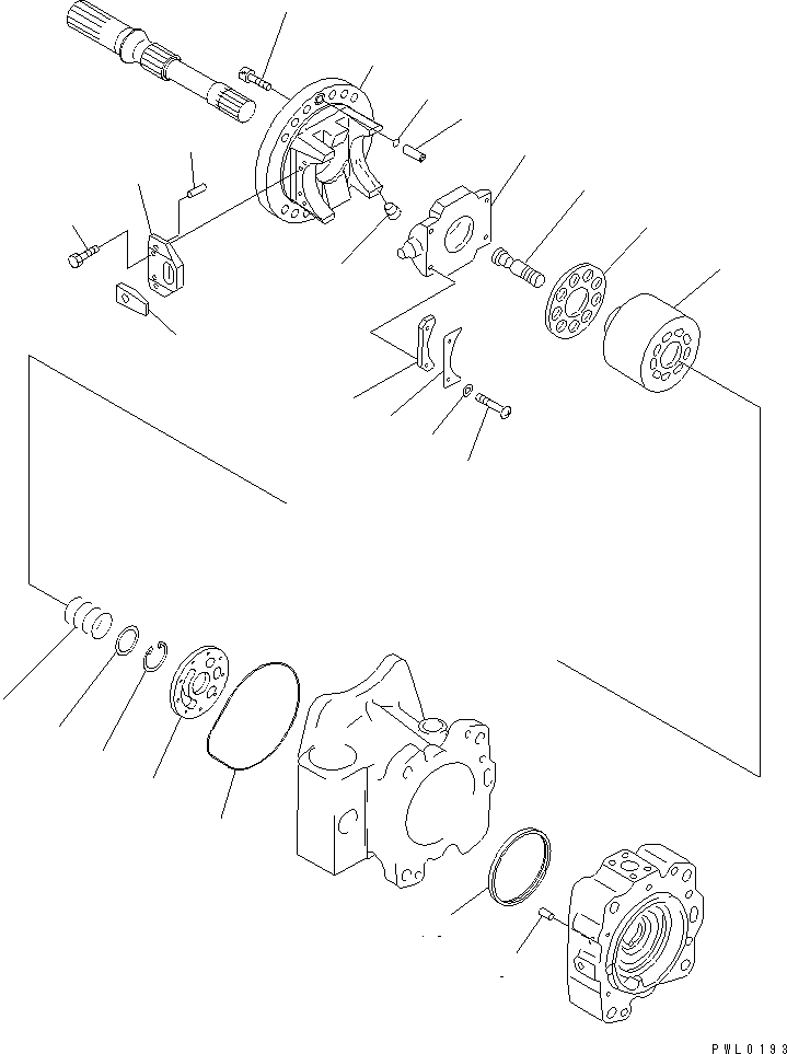 CRADLE ASS'Y,FRONT 708-25-00330 KOMATSU