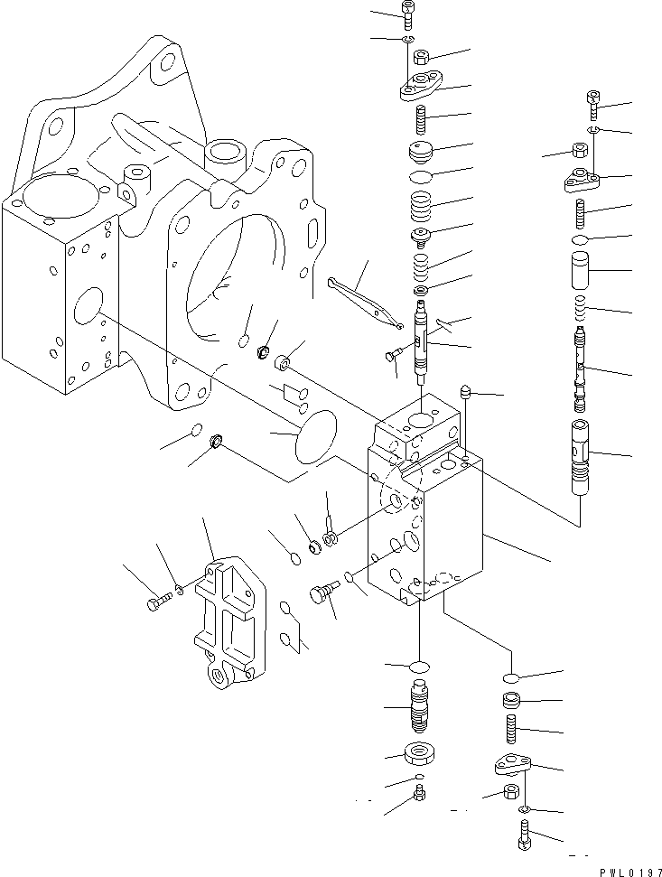 SERVO VALVE ASS'Y,FRONT 708-25-08141 KOMATSU
