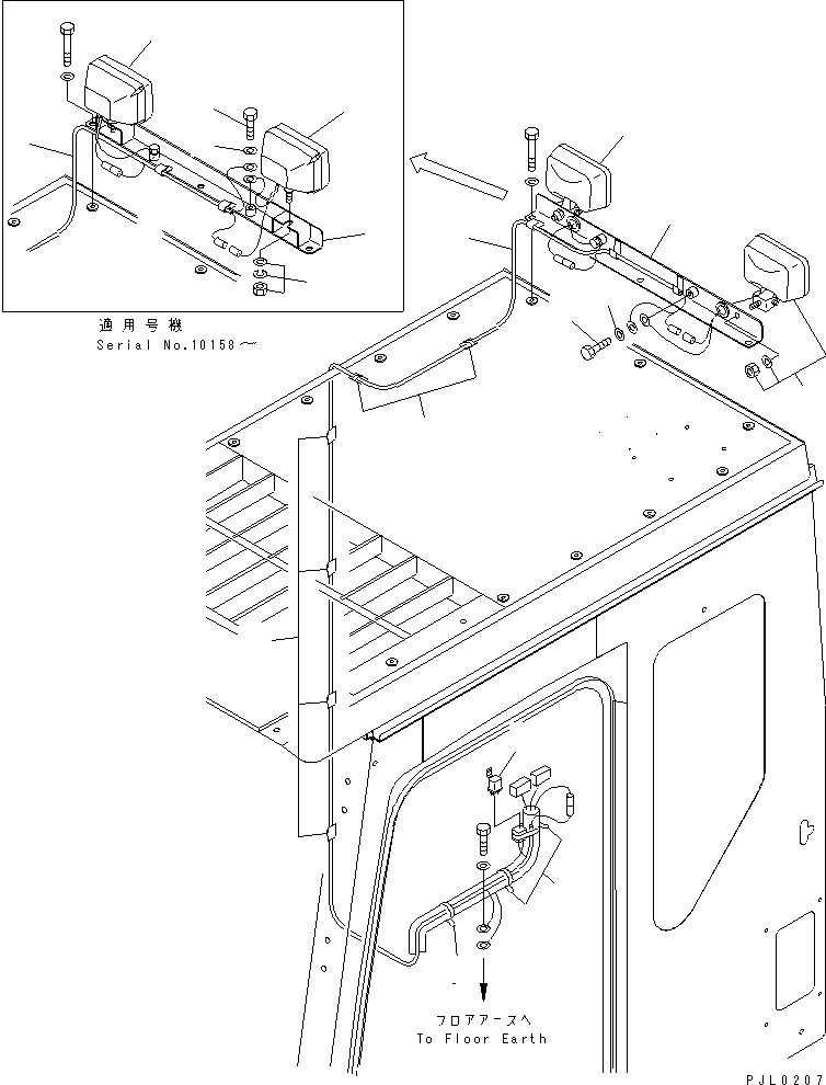 Жгут проводов 21N-06-31370 KOMATSU