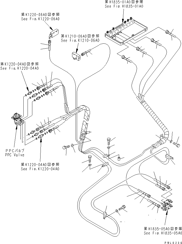 HOSE, 3300MM 21N-62-35480 KOMATSU