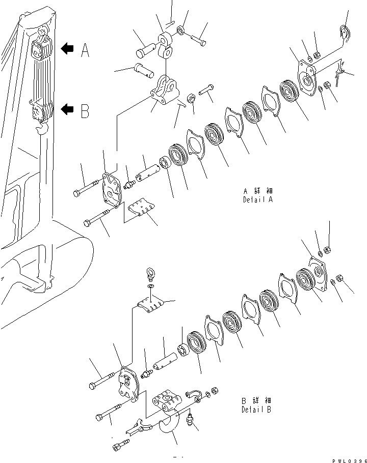 Соединение 196-70-12110 KOMATSU