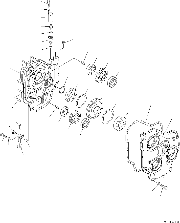 POWER TAKE OFF ASS'Y 21N-38-00050 KOMATSU