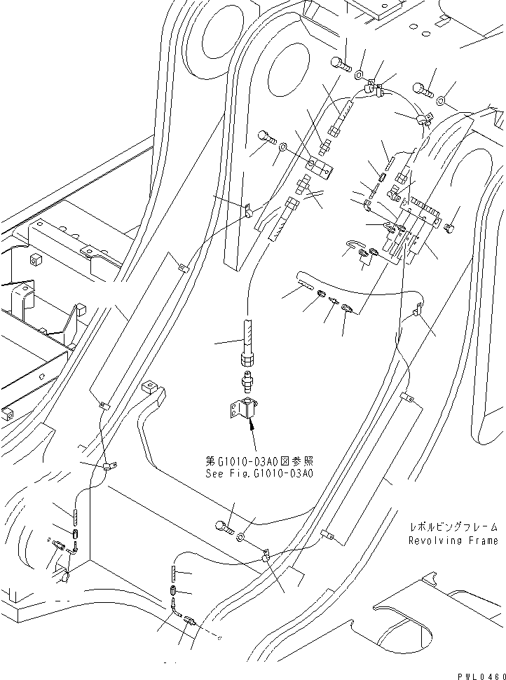 Шланг 21N-68-32550 KOMATSU