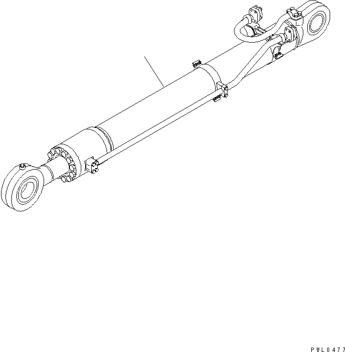 CYLINDER GROUP,(SEE FIG.Y1620-41A2) (\8\21N-63-X2371) KOMATSU