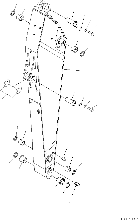 ARM A. 209-943-0040 KOMATSU