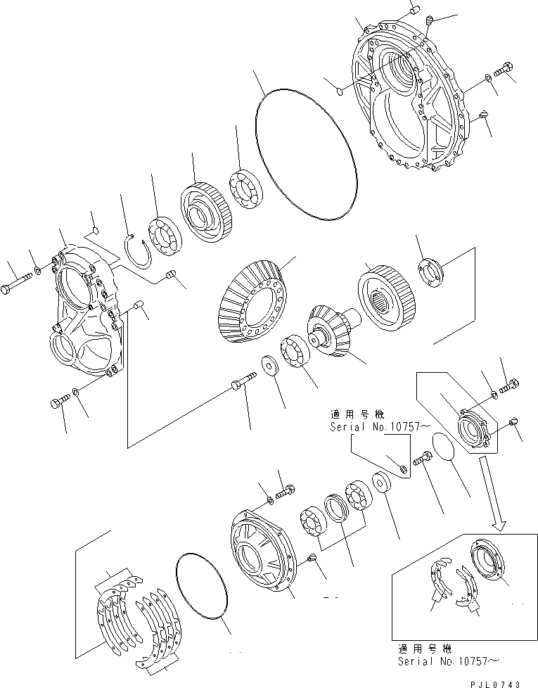 Шестерня 198-22-25110 KOMATSU