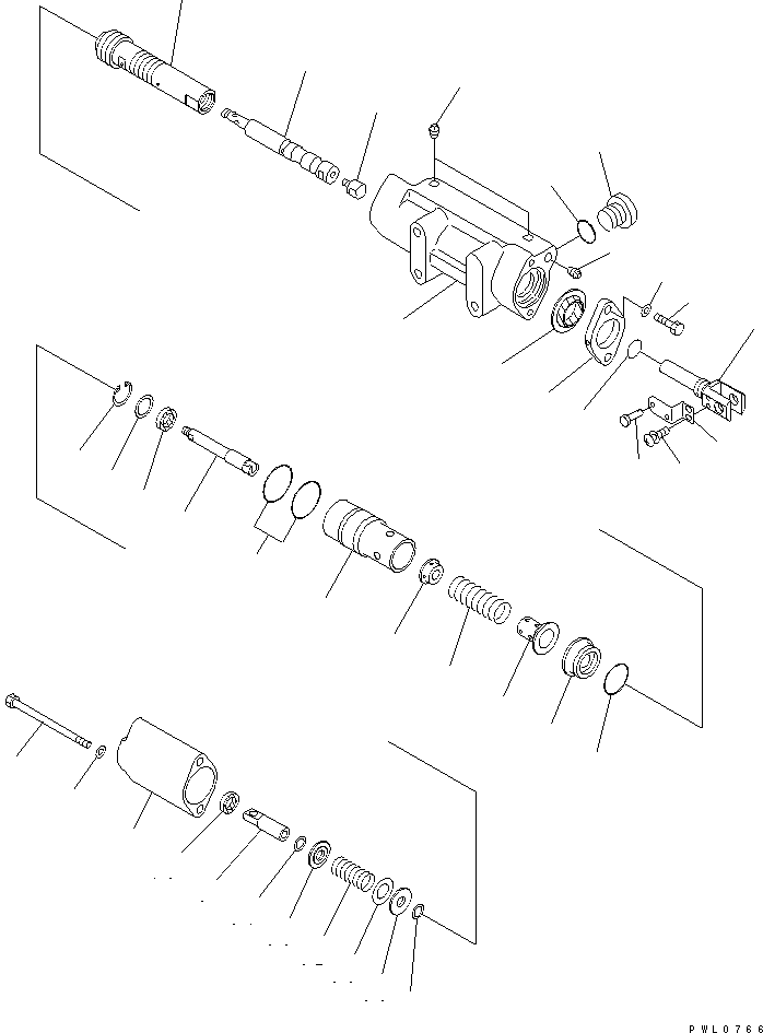 Палец 04205-10512 KOMATSU