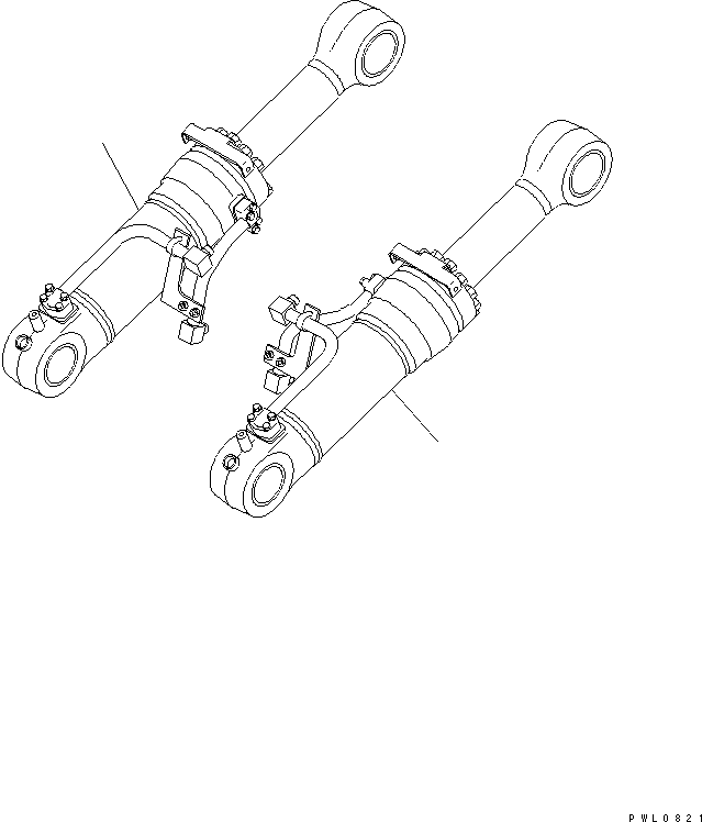 Группа цилиндра (\8\22U-63-X9190) KOMATSU