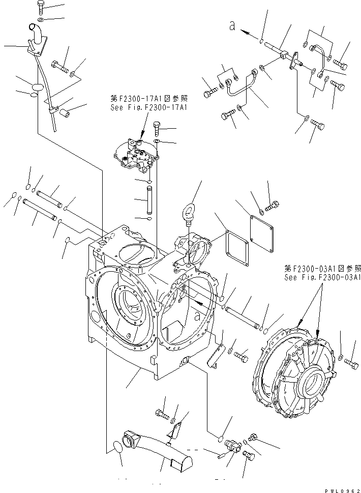 Соединение 17A-22-17450 KOMATSU