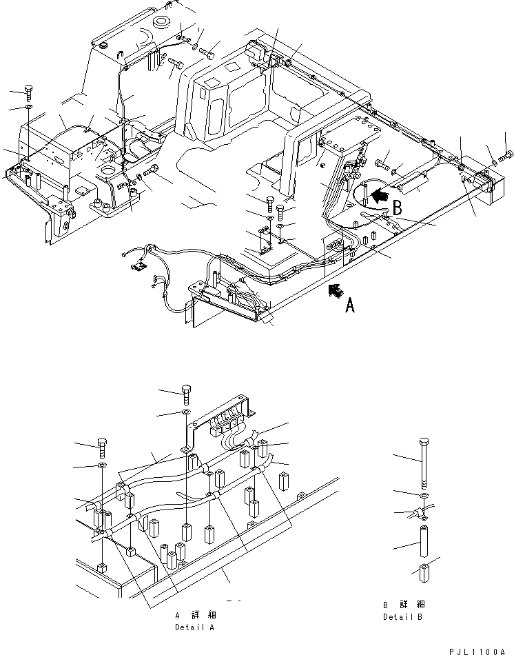 Жгут проводов 198-06-55290 KOMATSU