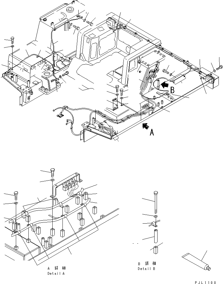 Жгут проводов 198-06-51182 KOMATSU