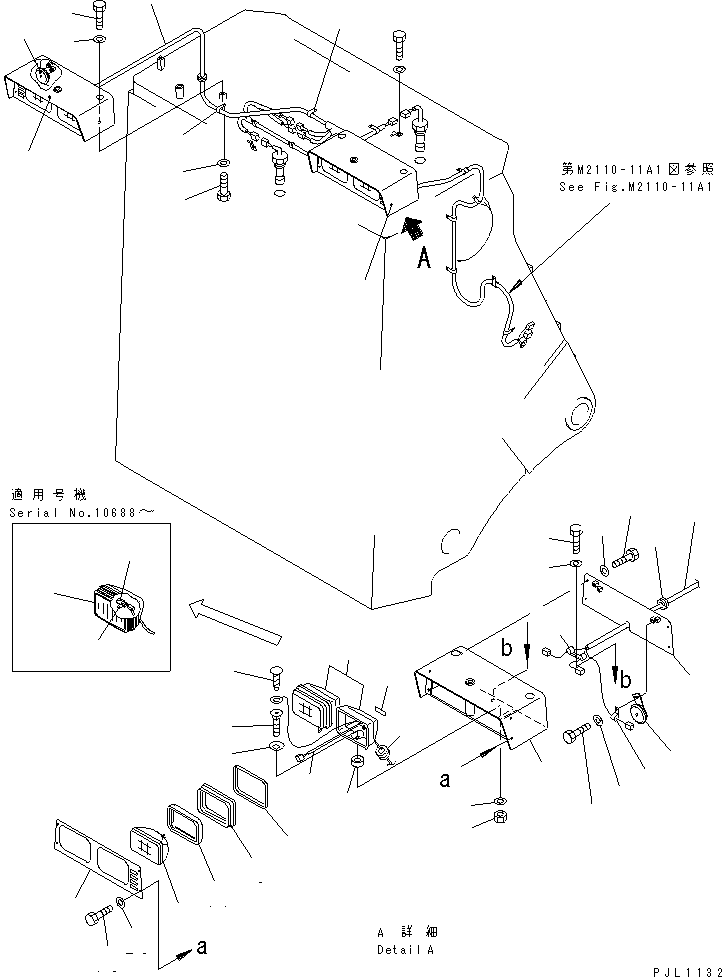 Жгут проводов 198-06-55230 KOMATSU