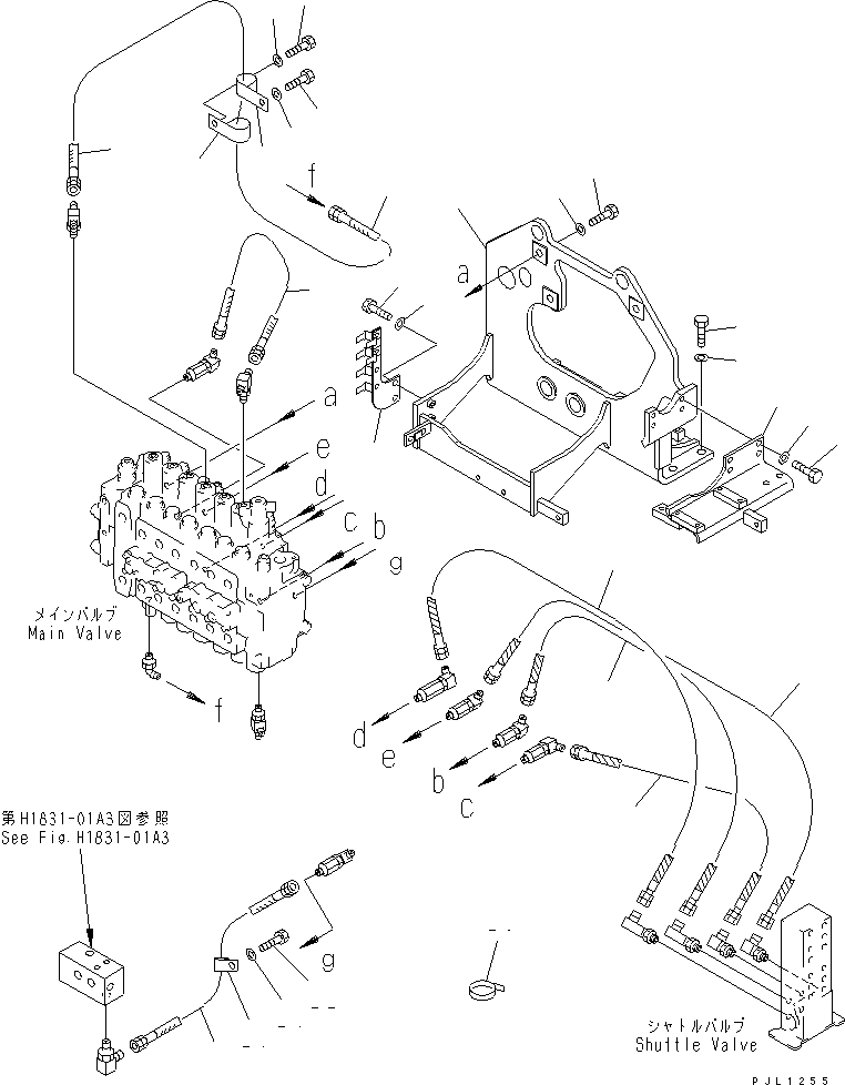 HOSE, 500MM 208-62-61261 KOMATSU