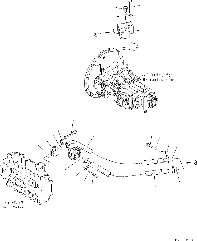 Блок 208-62-62121 KOMATSU