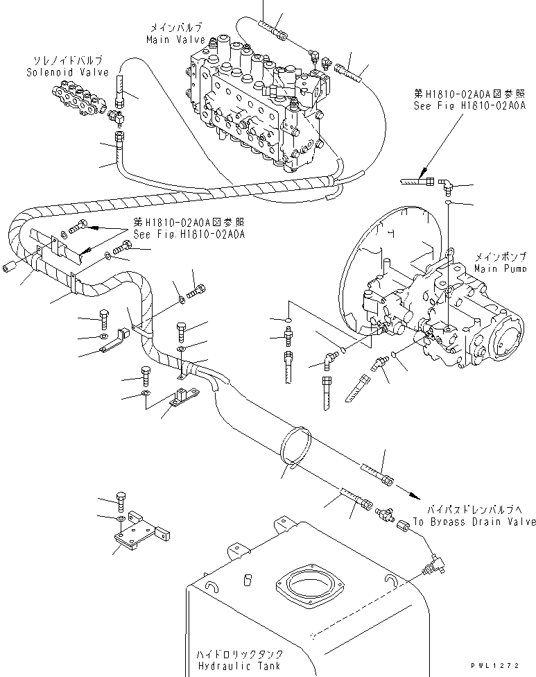 Шланг 07102-30316 KOMATSU