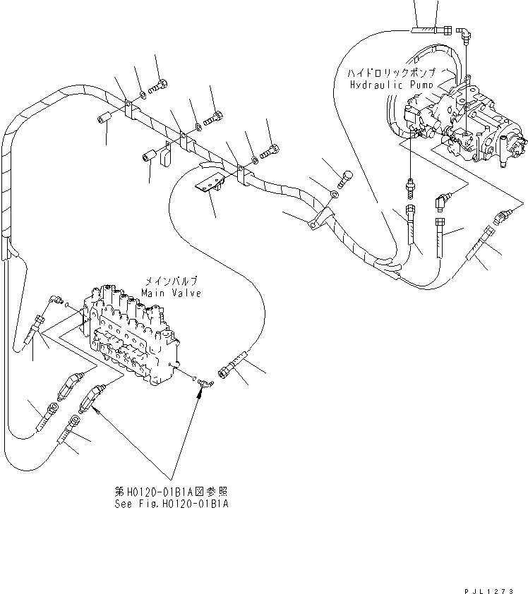 Шланг 07096-10223 KOMATSU