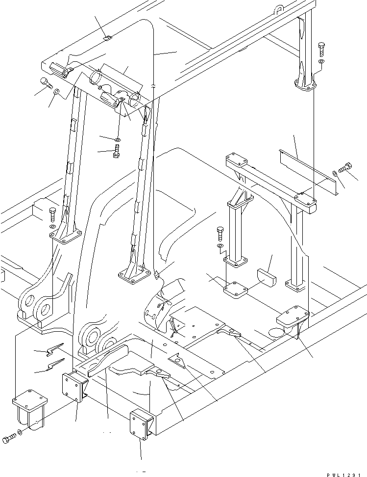 Пластина 208-46-61E71 KOMATSU
