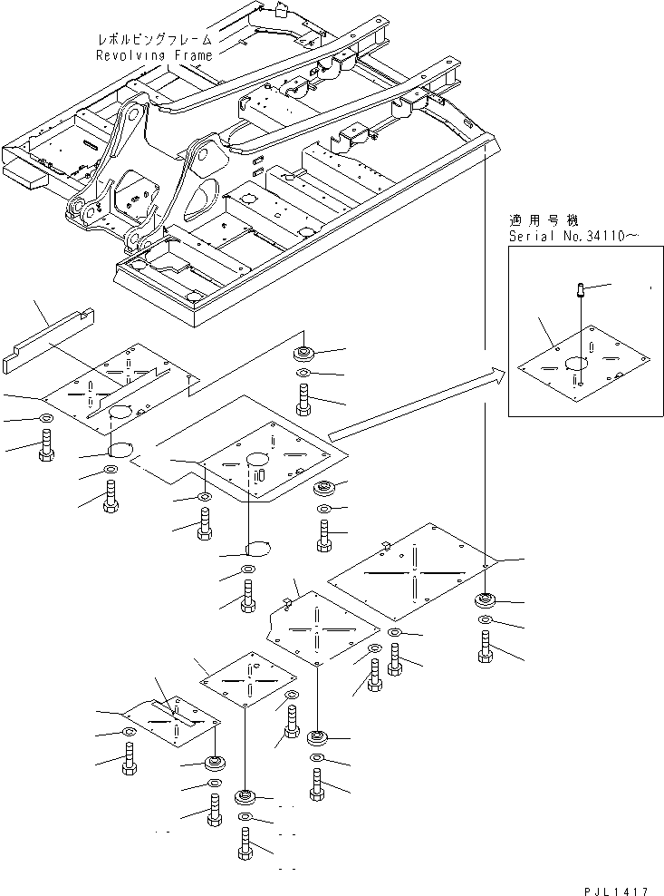 Крышка 207-54-63121NK KOMATSU