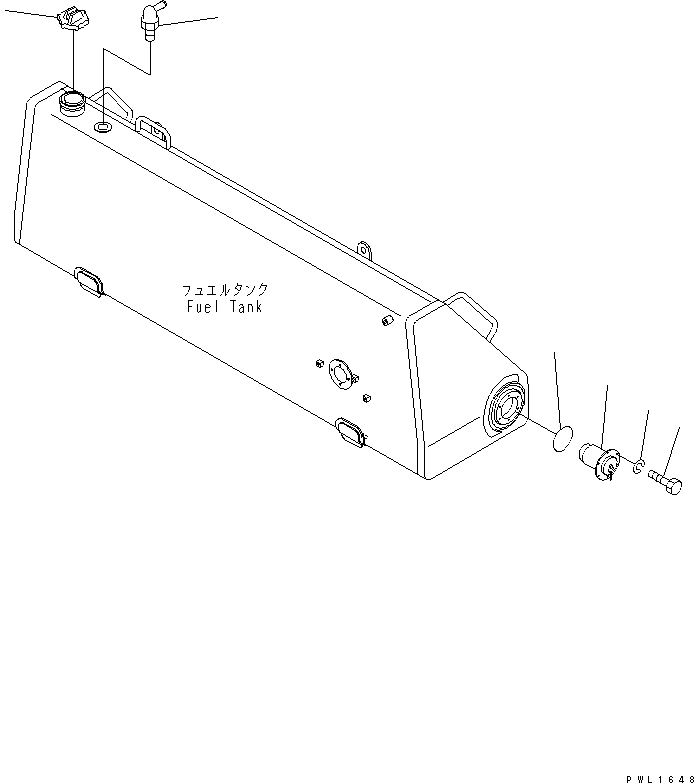 RECEIVER ASS'Y 195-04-35110 KOMATSU