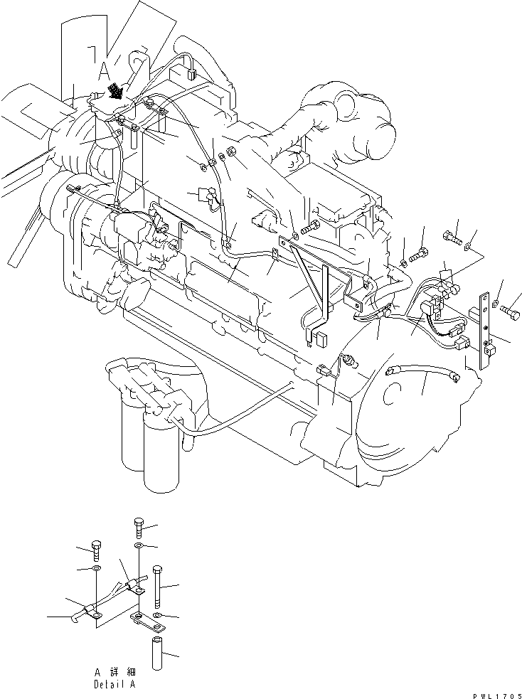 Болт 02031-20802 KOMATSU