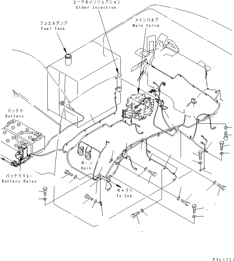 Жгут проводов 21M-06-11112 KOMATSU