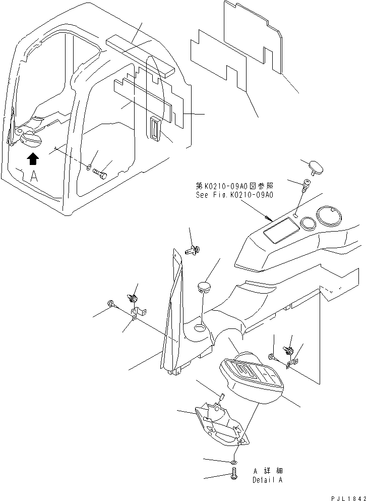 MONITOR,SEE FIG. Y1060-01A0 (7834-76-5000) KOMATSU