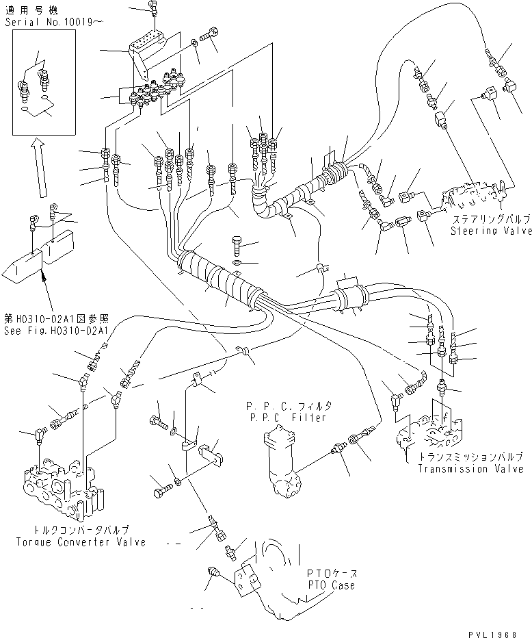 Шланг 07086-00211 KOMATSU