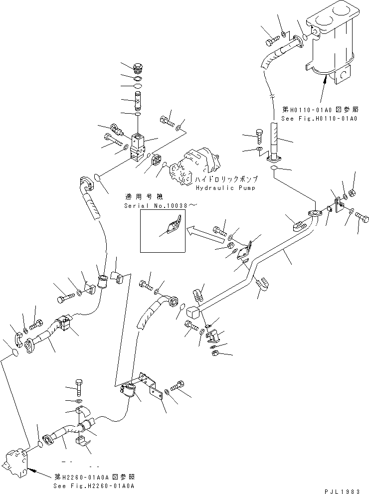 HOSE,140KG 19M-49-11980 KOMATSU