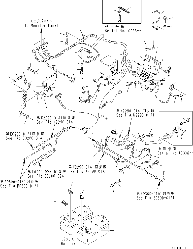 Жгут проводов 19M-06-27570 KOMATSU