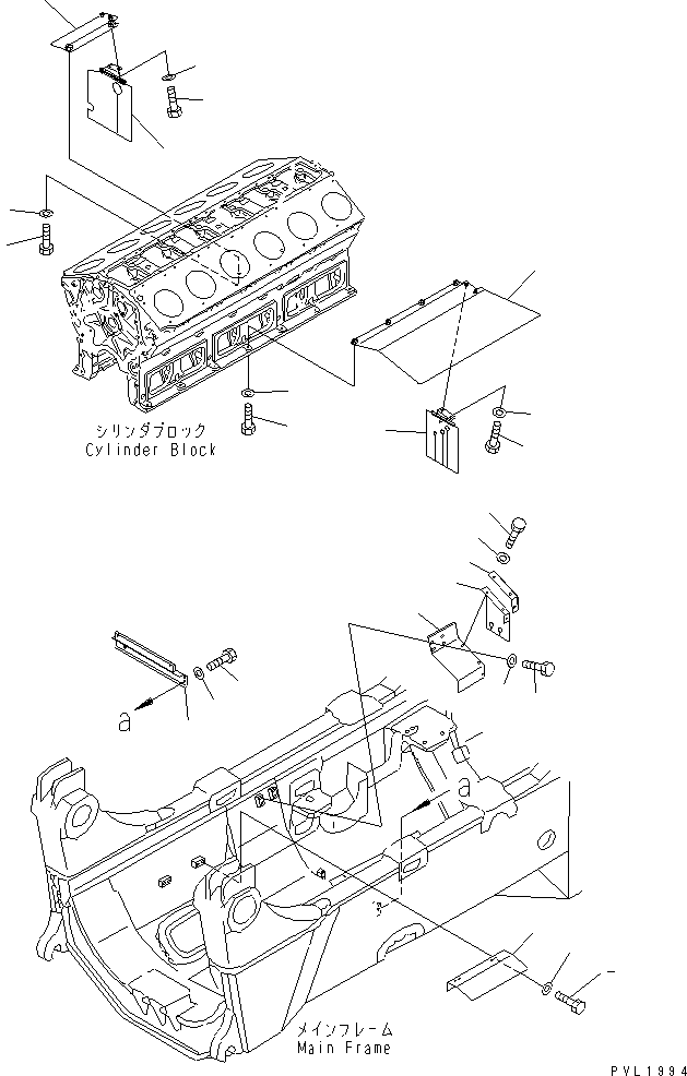 Резиновый элемент 19M-01-12940 KOMATSU