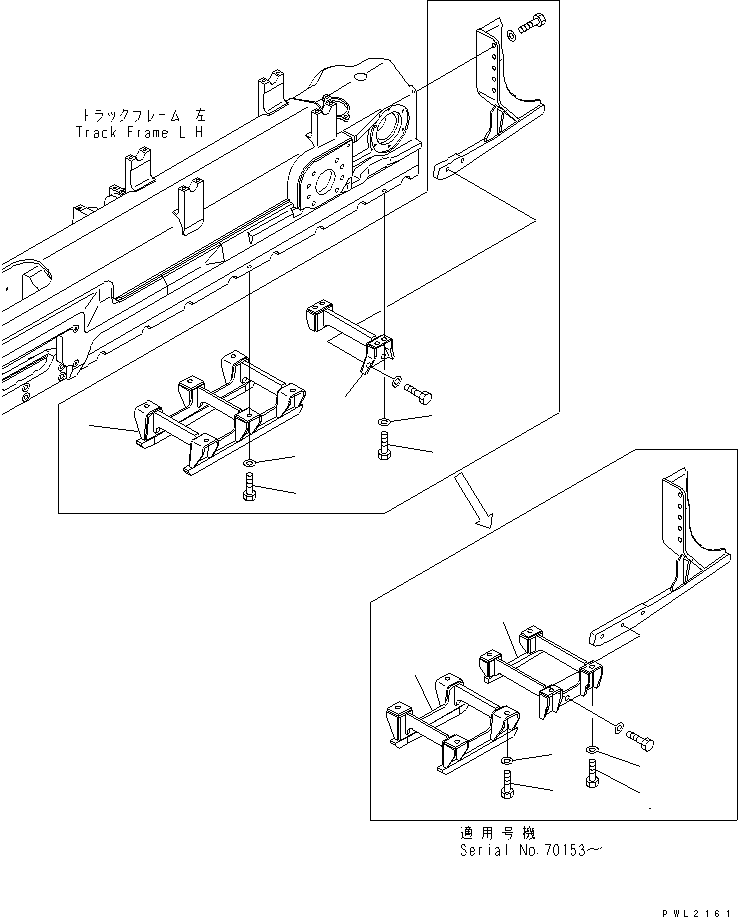 Ограждение 17A-30-21650 KOMATSU