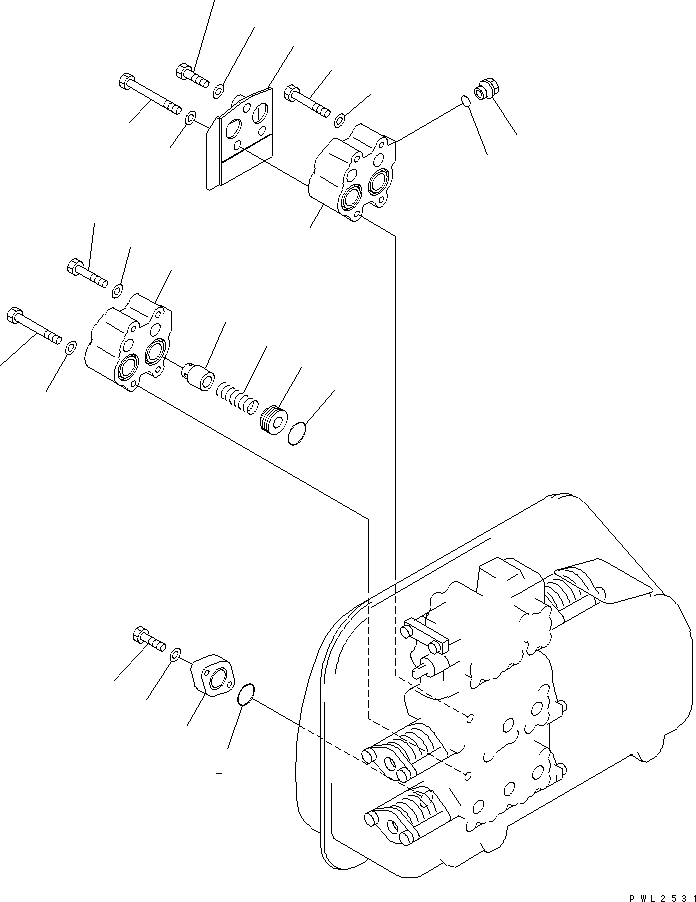 Пластина 701-41-36120 KOMATSU
