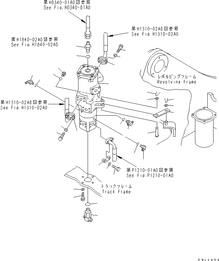 Поворотное соединение в сборе (703-10-00120) KOMATSU