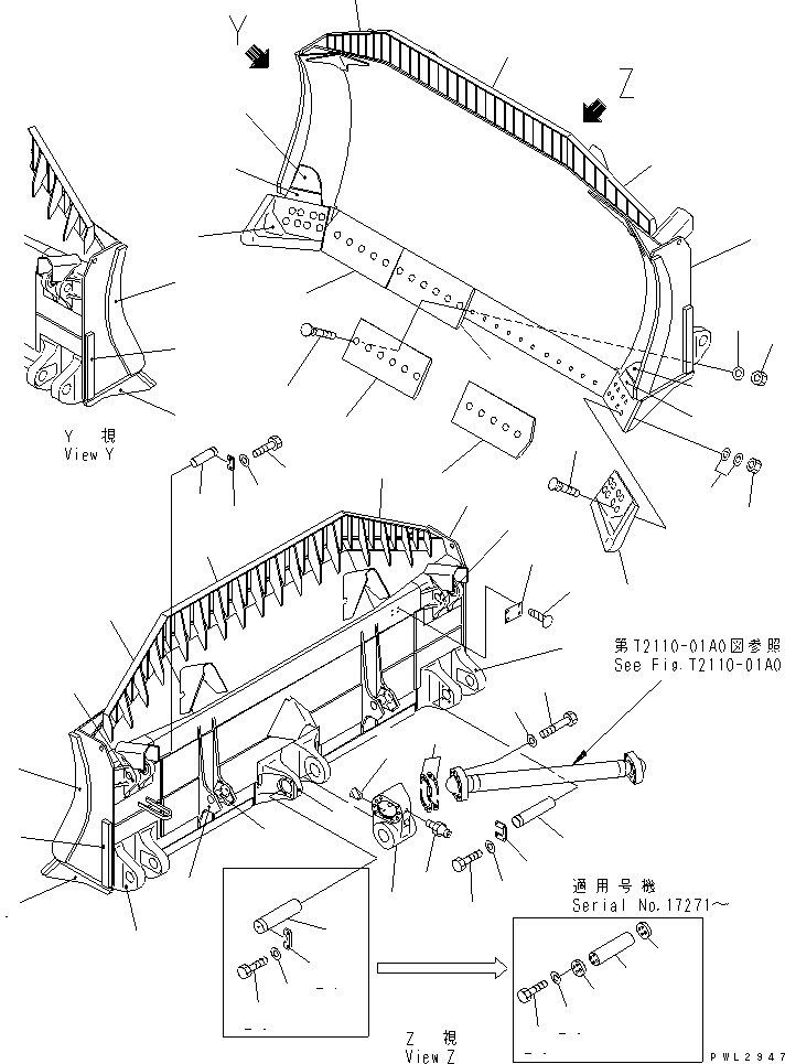 BIT¤ END,L.H. 195-71-71810 KOMATSU