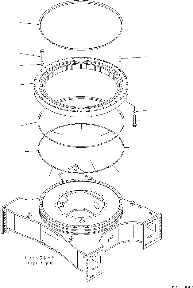 CIRCLE 21T-25-67110 KOMATSU