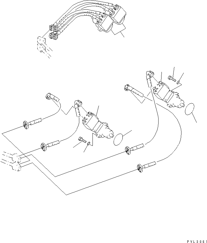 MOTOR ASS'Y,(SEE FIG.Y1641-01A0) (706-77-01040) KOMATSU