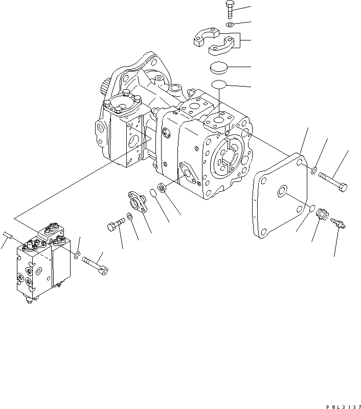 Пластина 708-1H-22340 KOMATSU