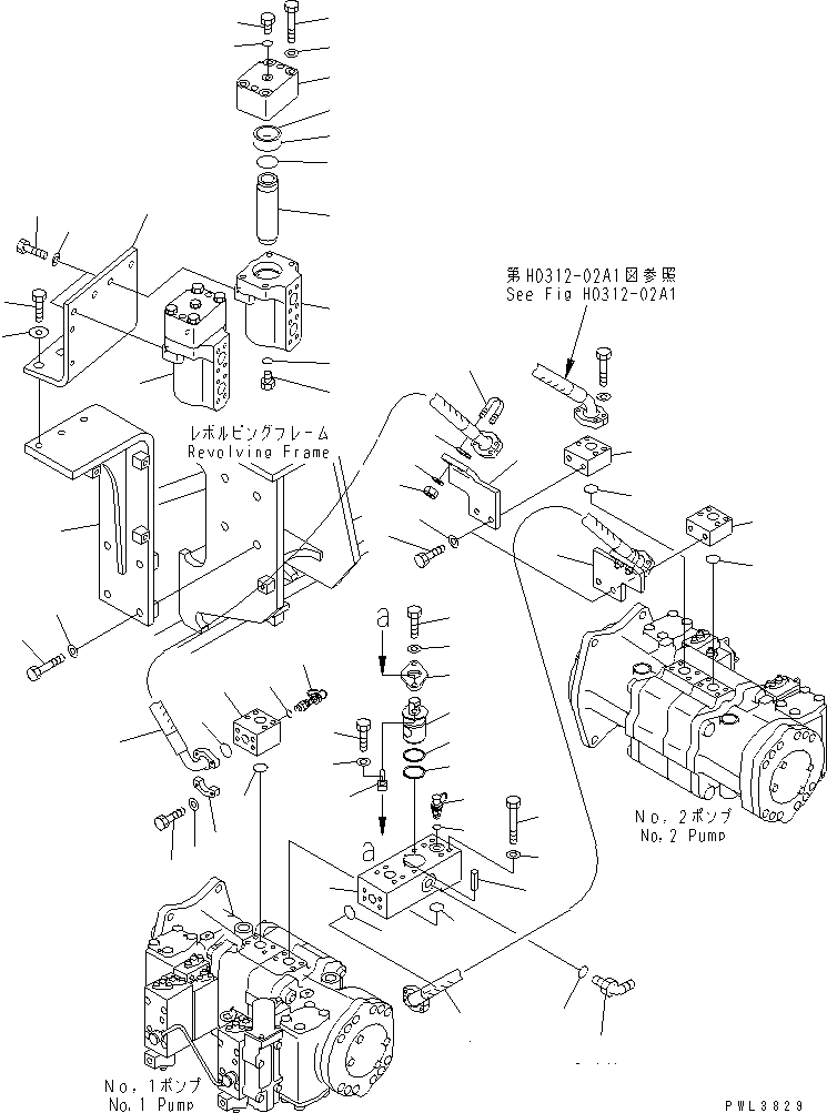 Вал 21M-62-18150 KOMATSU