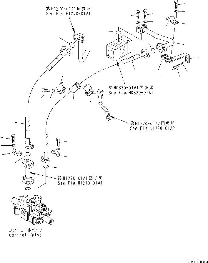 Шланг 07074-01214 KOMATSU