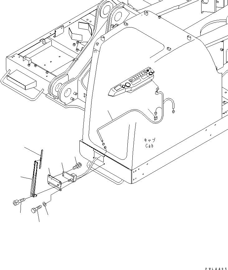 Жгут проводов 209-06-71511 KOMATSU