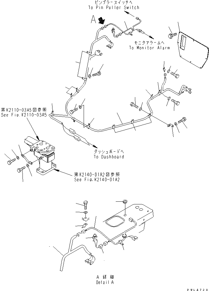 Жгут проводов 195-06-48150 KOMATSU