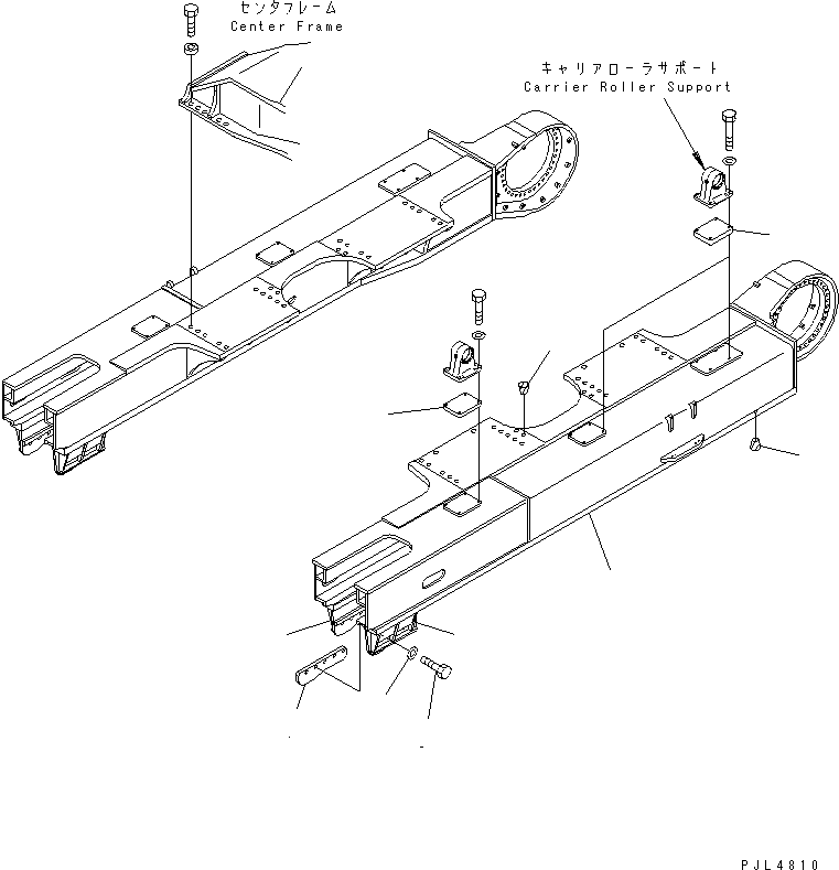 FRAME(L.H) 21N-30-32511 KOMATSU