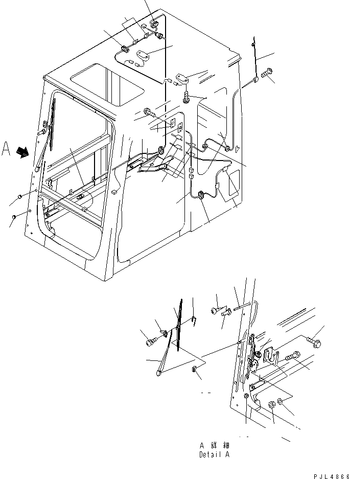 Электродвигатель 21N-54-35920 KOMATSU