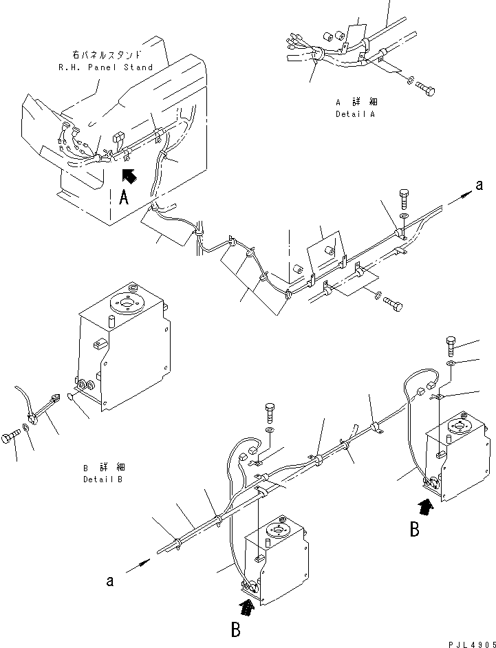 Жгут проводов 21T-06-75120 KOMATSU