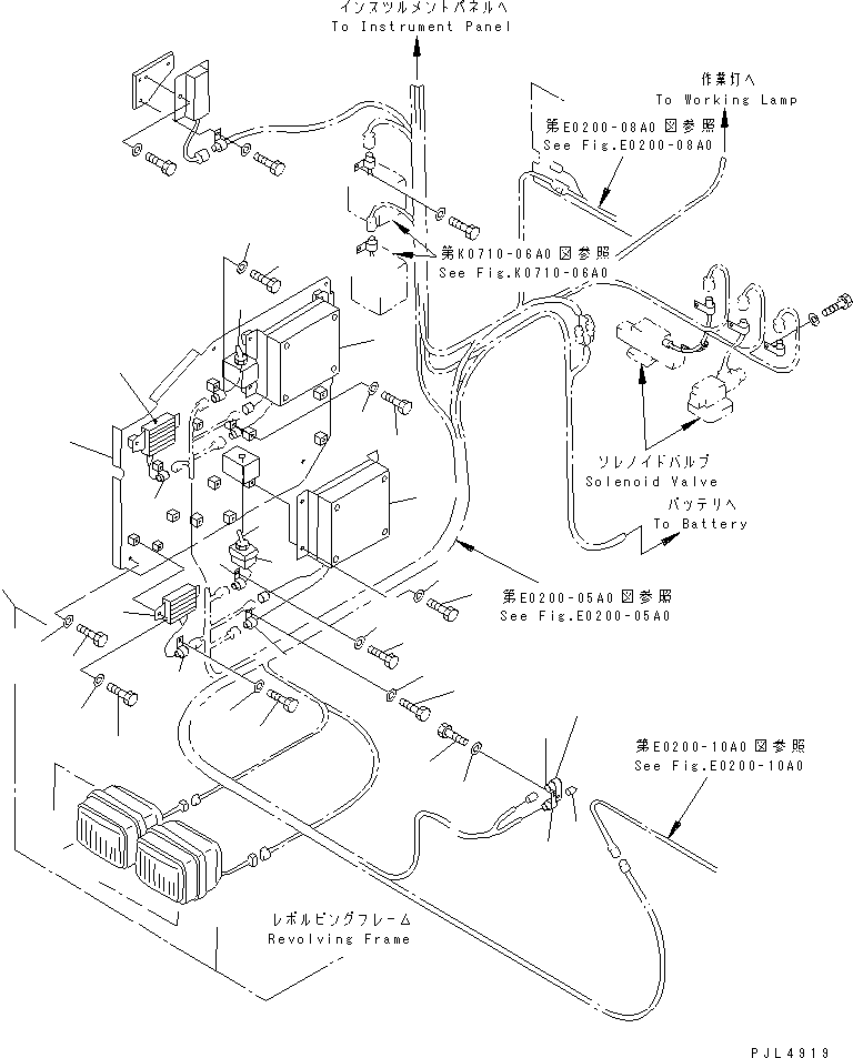 Пробка 21T-06-71910 KOMATSU