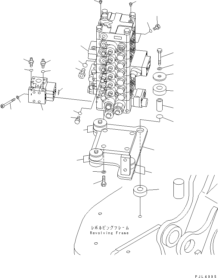 Управляющий клапан (723-57-15102) KOMATSU